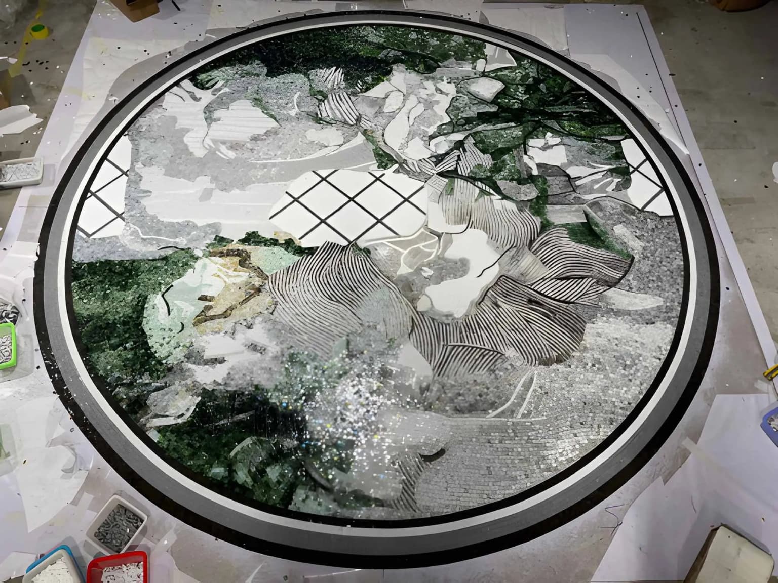 glass murals