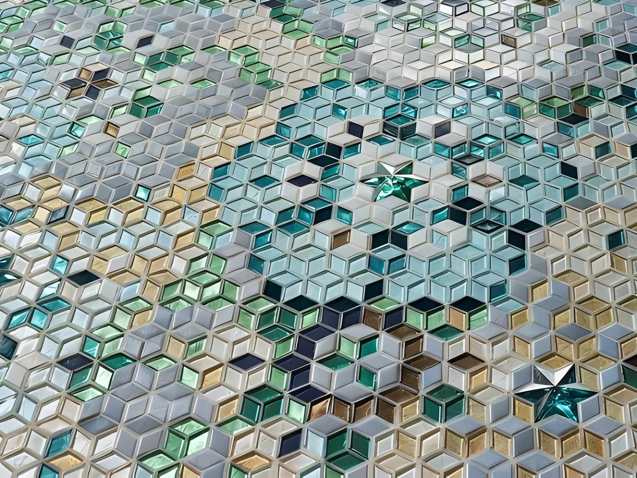 diamond mosaic