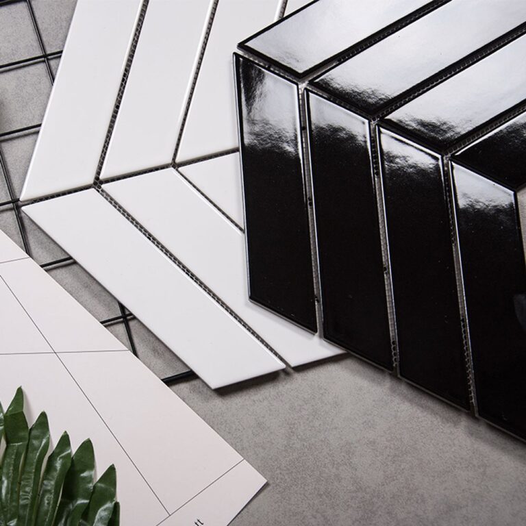 Chevron Porcelain - 1